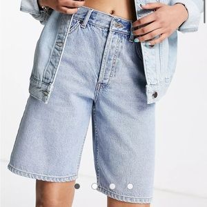 Topshop long-line shorts